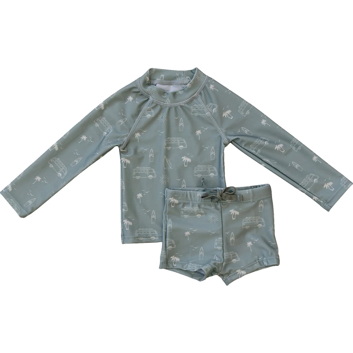 Long Sleeve Surfer Swim Set