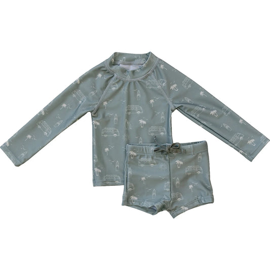 Long Sleeve Surfer Swim Set