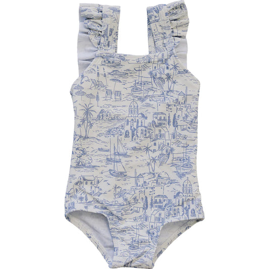 Santorini One-Piece Swimsuit