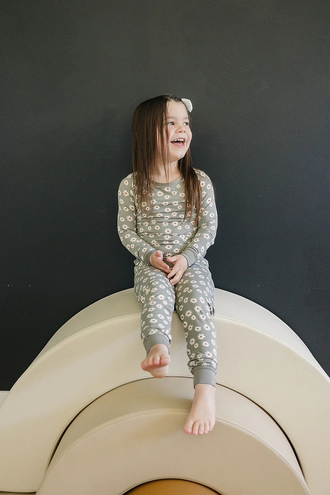 Light Green Daisy Bamboo Set