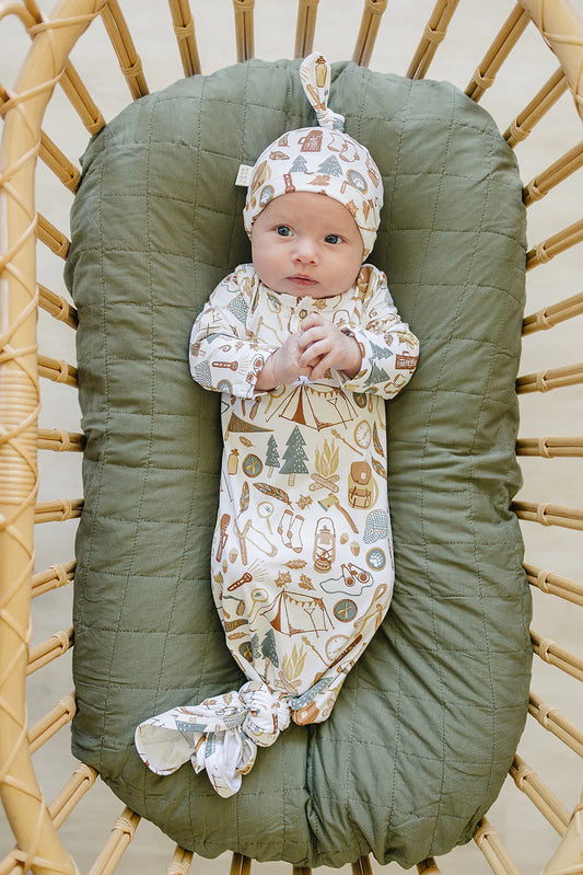Camping Bamboo Newborn Hat