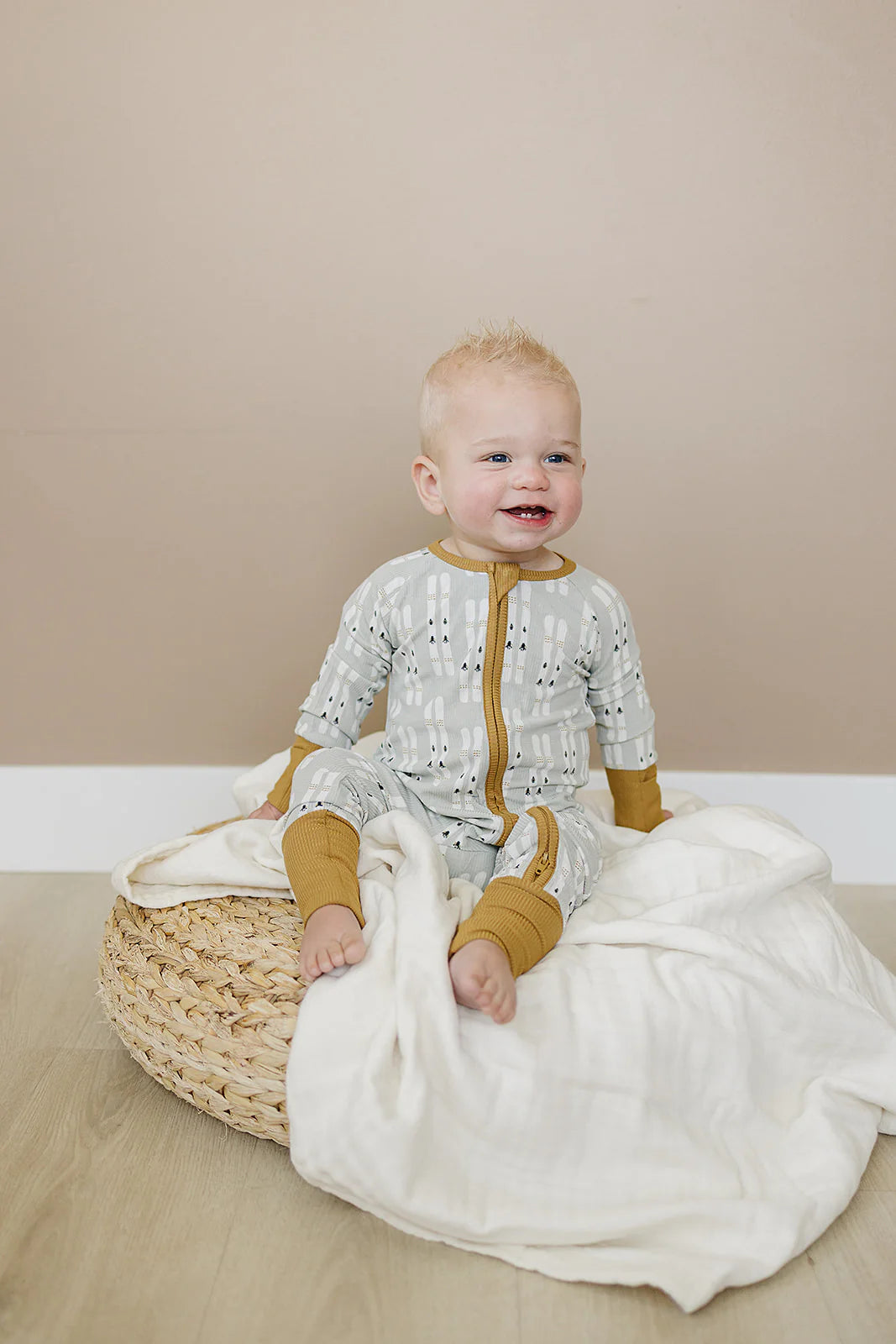 Ski Ribbed Bamboo Sleeper