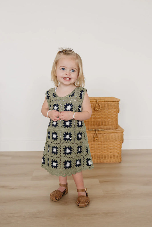 Crocheted Cover Up Dress