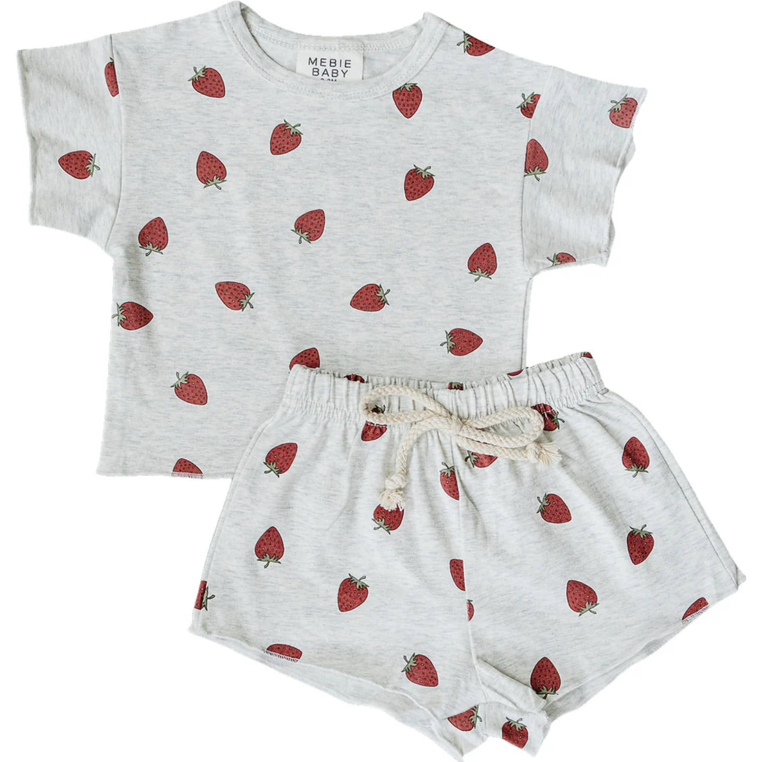 Strawberry Shorts Set