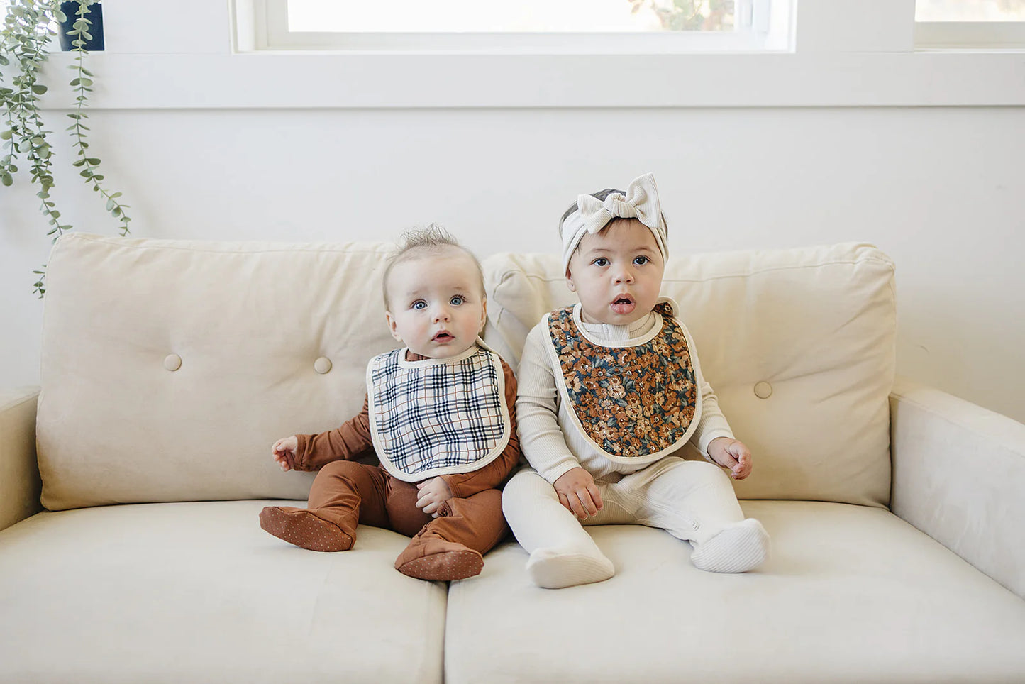 Vintage Plaid Classic Bib