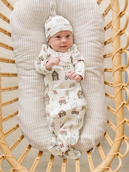 Farmhouse Bamboo Newborn Hat