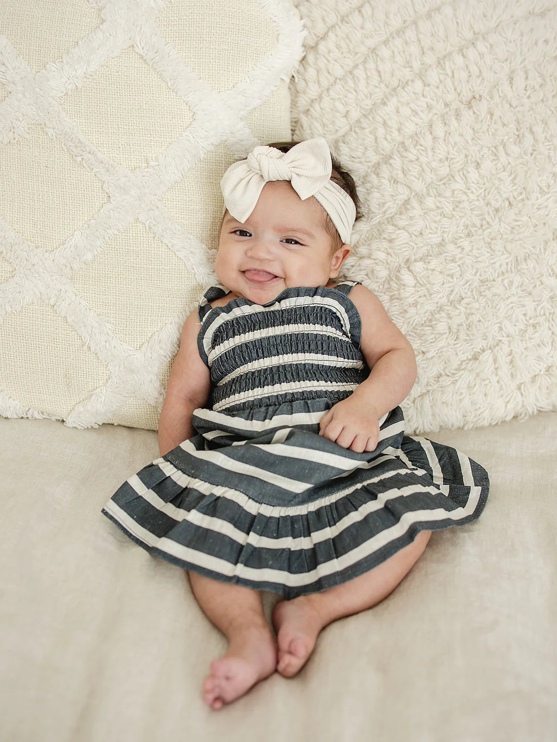 Striped Linen Dress