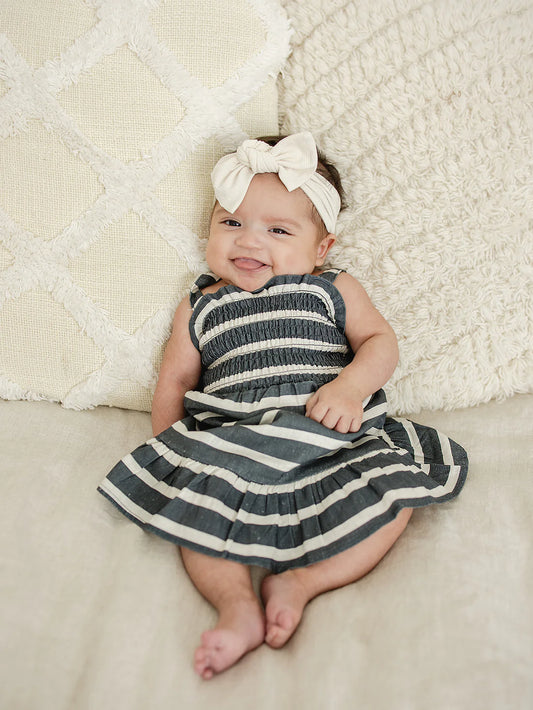 Striped Linen Dress