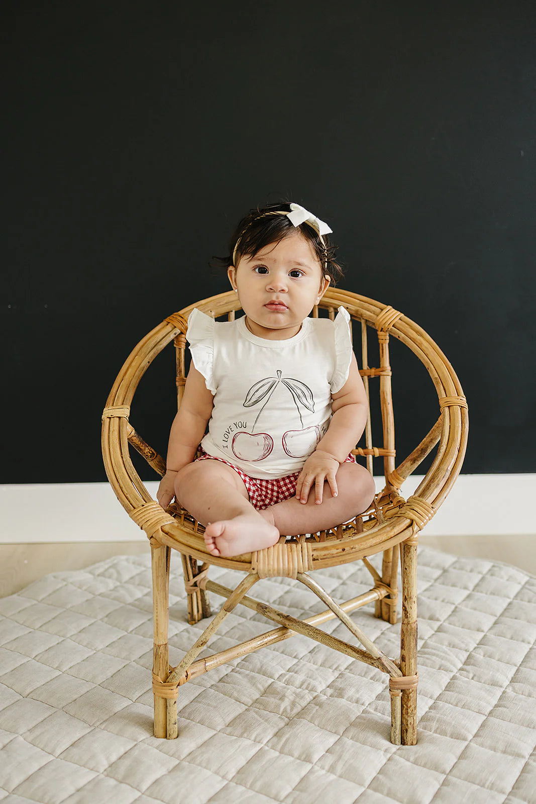 Cherry Tee + Shorts Set