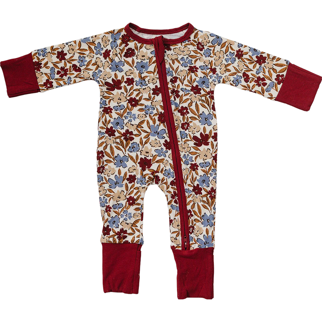 Desert Floral Ribbed Bamboo Sleeper