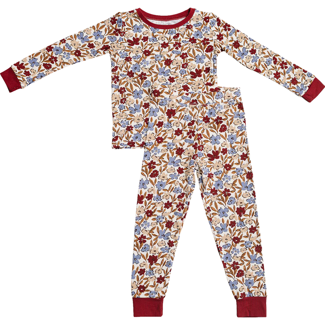 Desert Floral Ribbed Bamboo Cozy Set