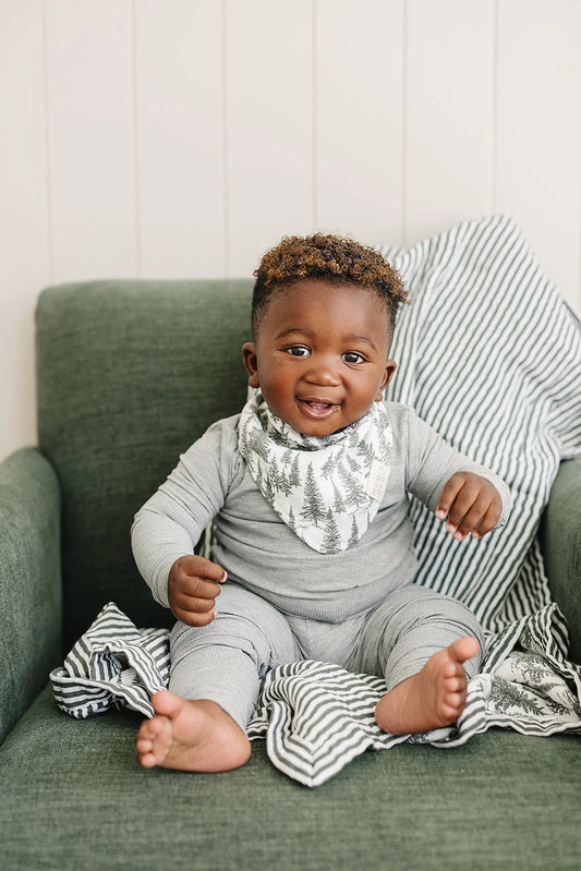 Forest Muslin Bib