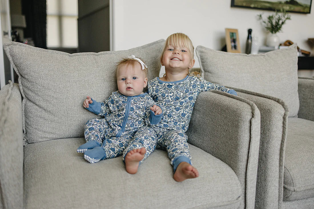 Bluebell Pointelle Bamboo Sleeper