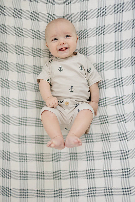 Anchors Shorts Set
