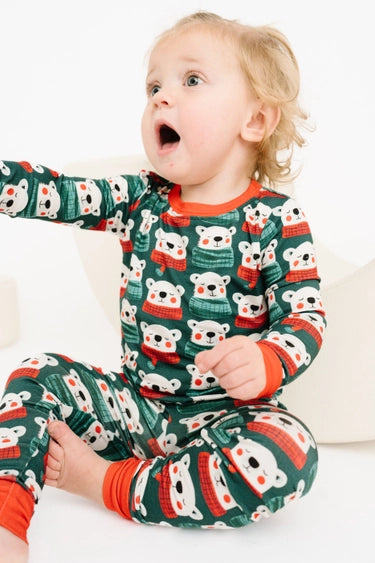 North Pole Bear Bamboo Set