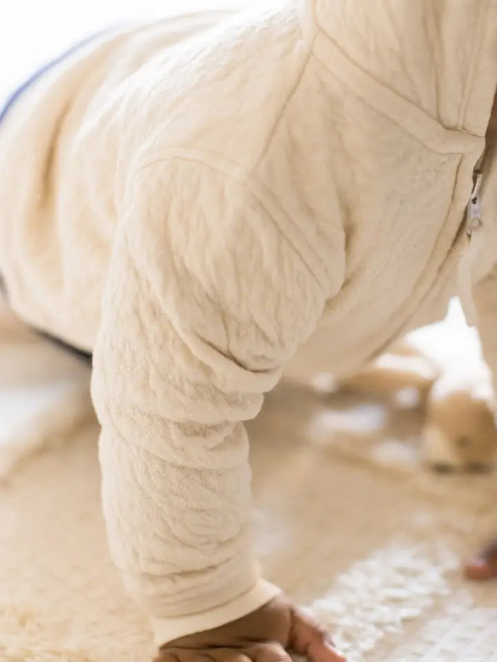 Oat Organic Cotton Quilted Jacket