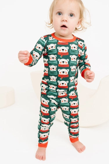 North Pole Bear Bamboo Set