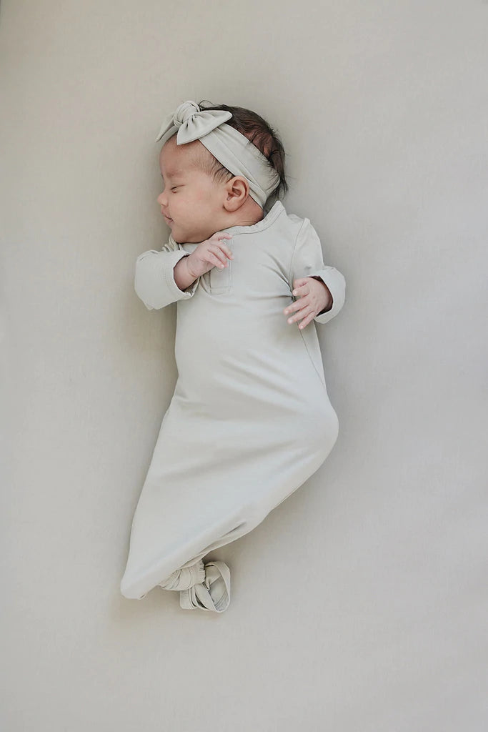 Oatmeal Stretch Crib Sheet