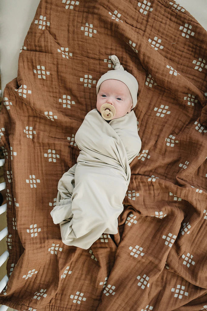 Oatmeal Newborn Hat