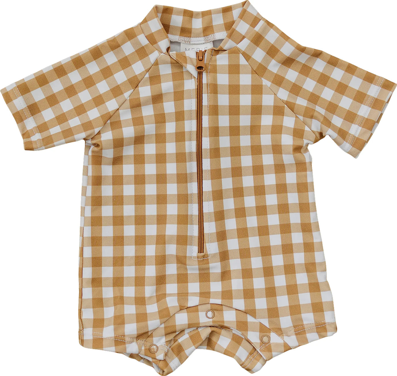 Gingham Swim Rashguard