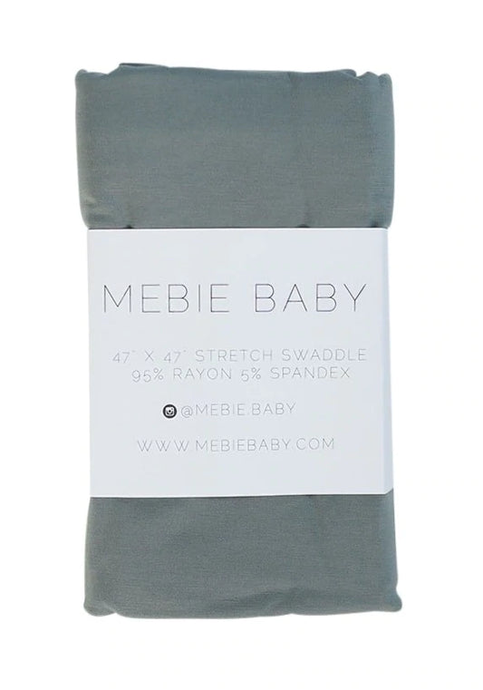 Dusty Blue Stretch Swaddle