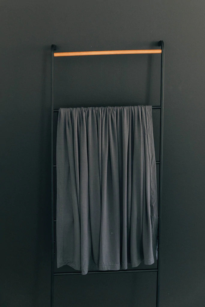 Charcoal Stretch Swaddle