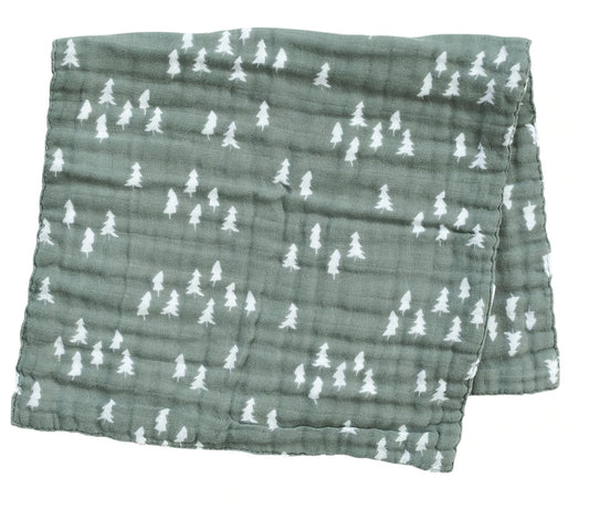 Pines Muslin Burp Cloth