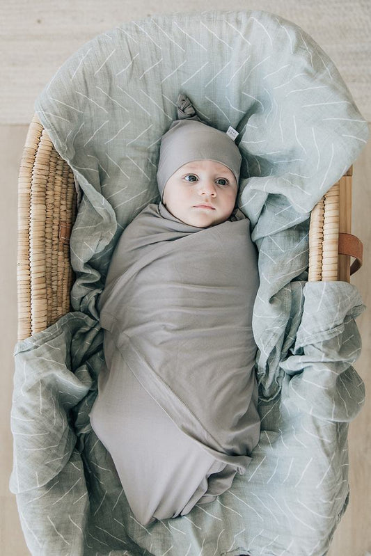 Stone Newborn Hat
